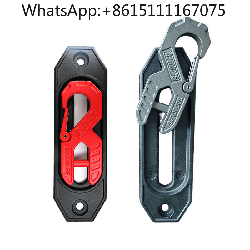 Winch Fairlead Hawse Aluminum - Zestaw rolkowy do wyciągarki 4WD Off-Road,