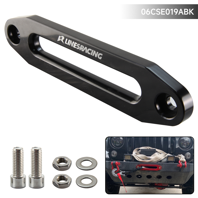 Winch Fairlead Hawse Aluminum - Lina do wyciągarki 6061 CNC Aluminium