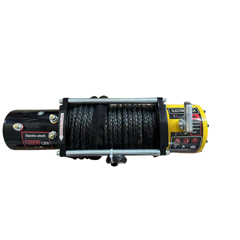 Winch 12000Lb Synthetic Rope - Wciągarka elektryczna 4x4 12V 12000lb z