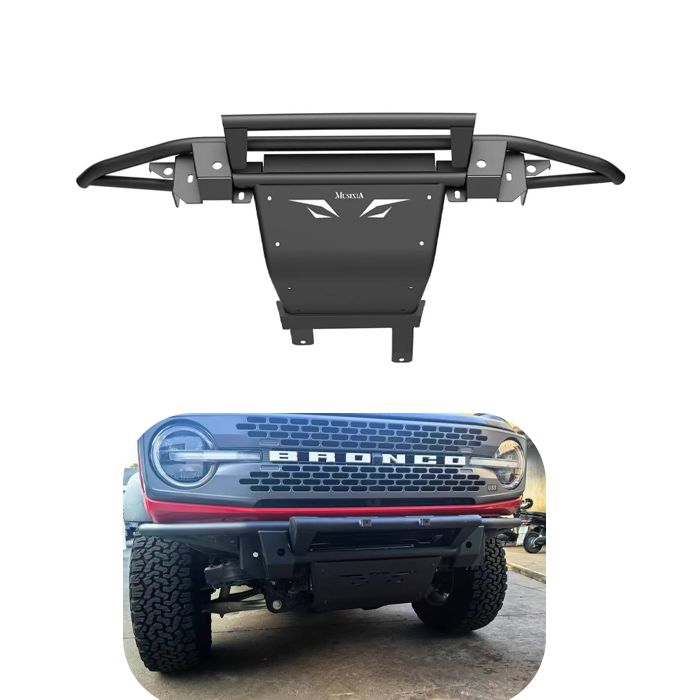 Winch Bumper Mount Plate - 2/4 Osłona przedniego zderzaka, do Forda