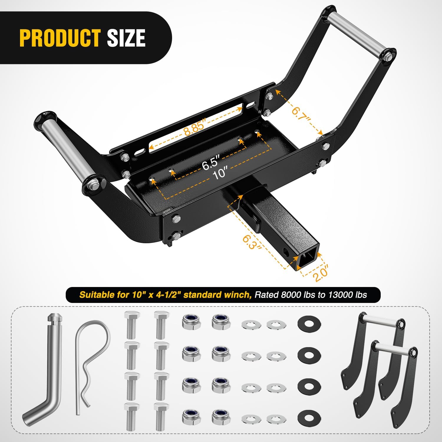 Winch Bumper Mount Plate - Nowe produkty do naprawy zderzaków, haka