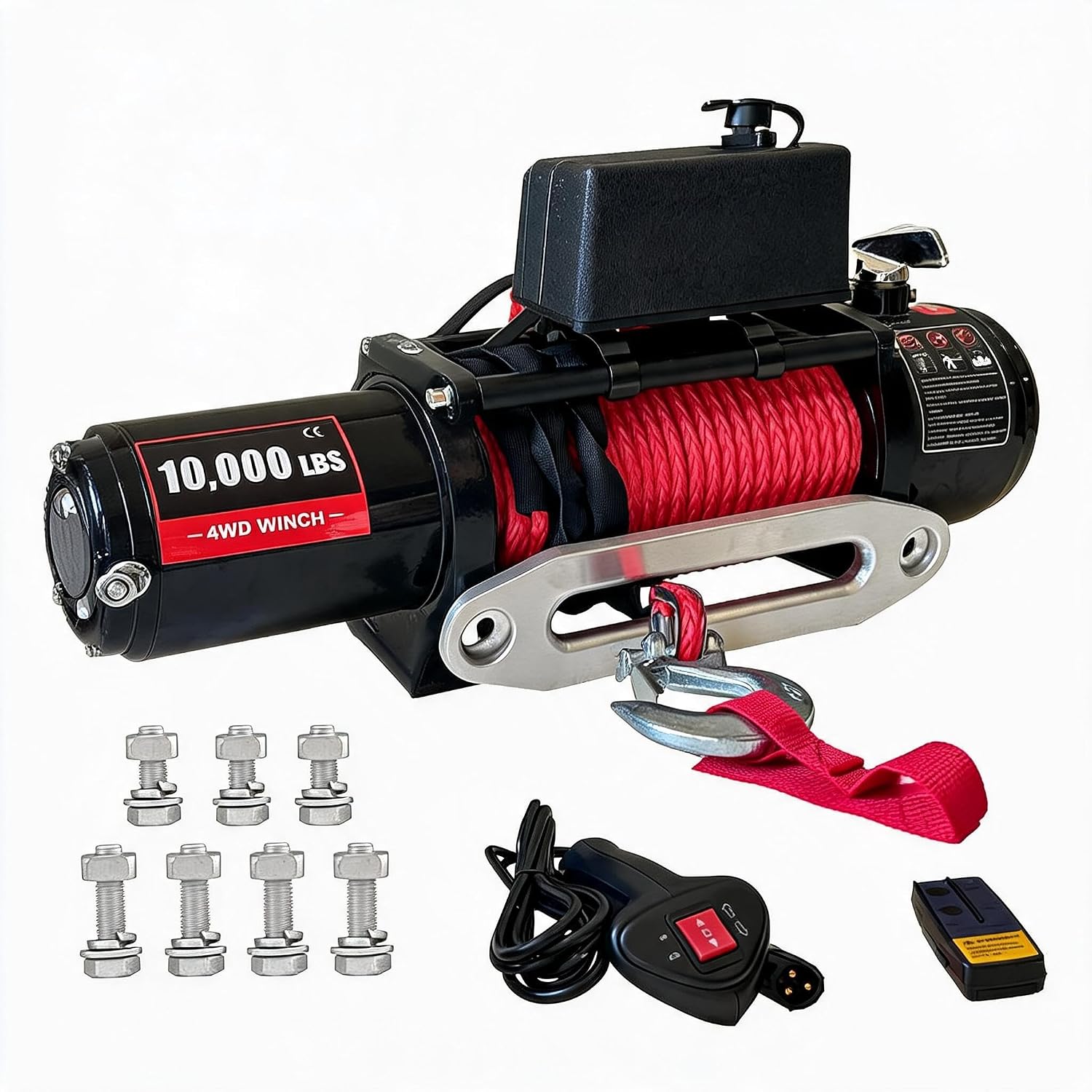 Winch Fairlead Hawse Aluminum - Elektryczna wciągarka o mocy 10 000