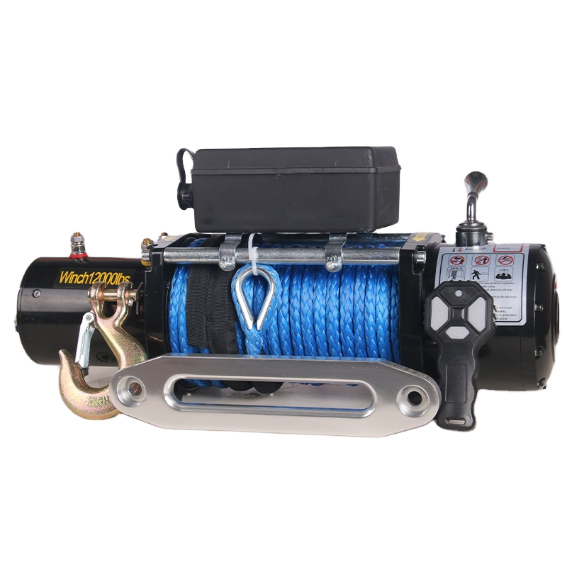 Winch 12000Lb Synthetic Rope - Wciągarka elektryczna 12V 24V z linką