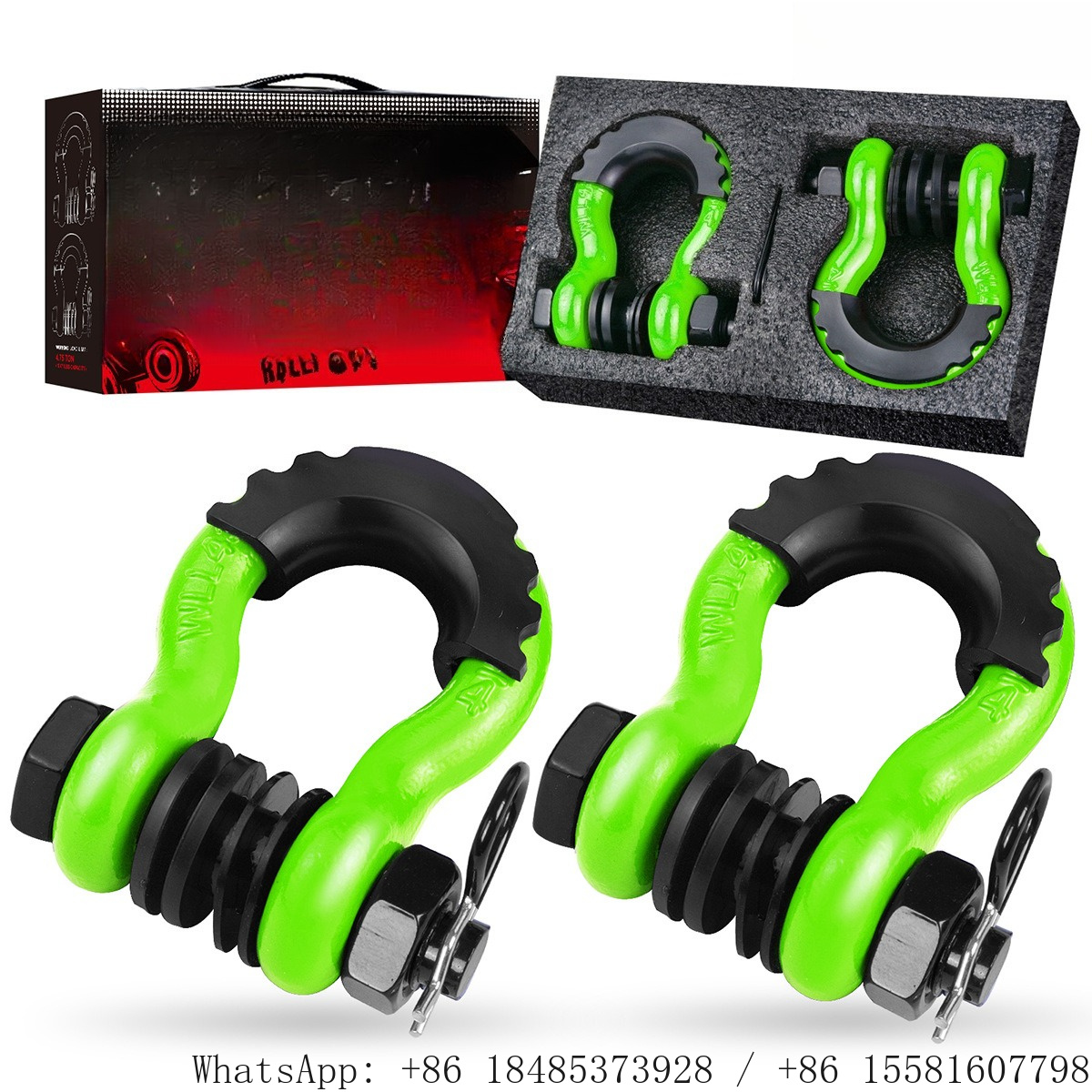 Szekla D-ring 3/4 cala, wytrzy – D Ring Shackle 3/4 recenzja i cena