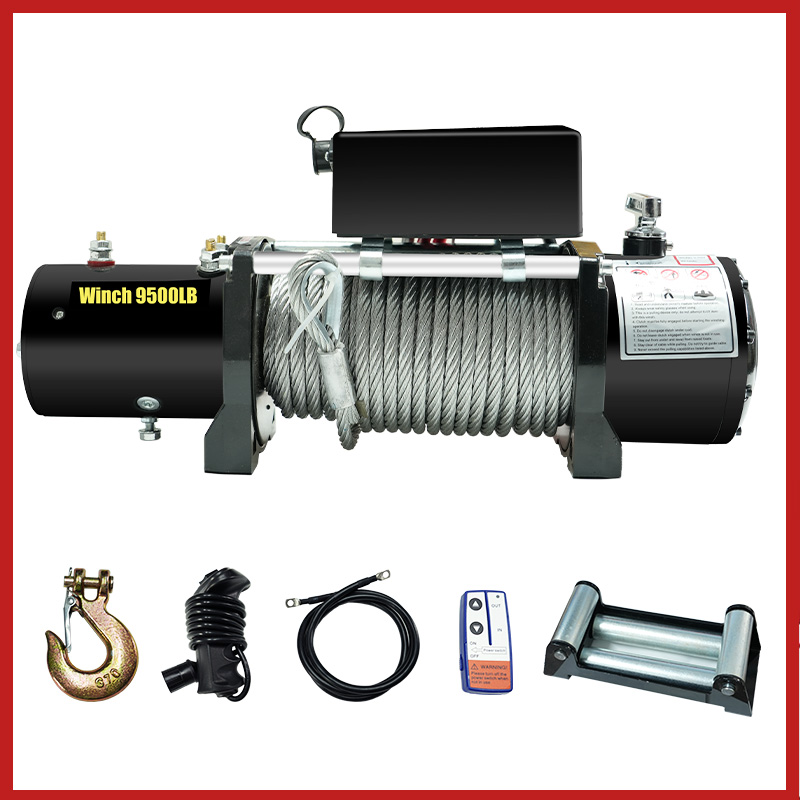 Elektryczna wciągarka terenowa – Winch 9500Lb Electric 12V recenzja i cena