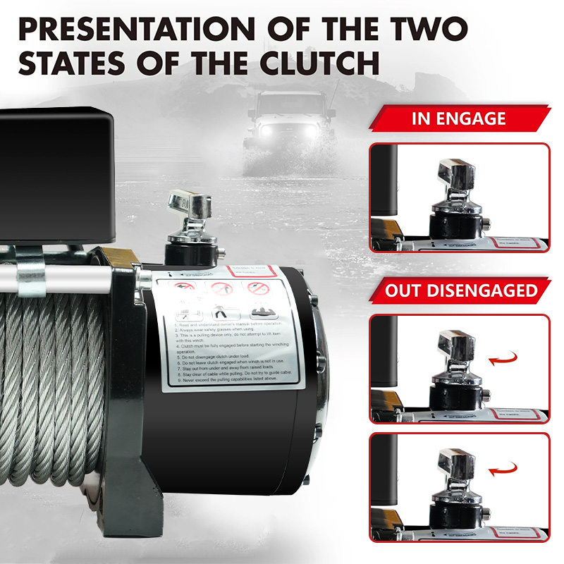 Elektryczna wciągarka terenowa – Winch 9500Lb Electric 12V recenzja i cena