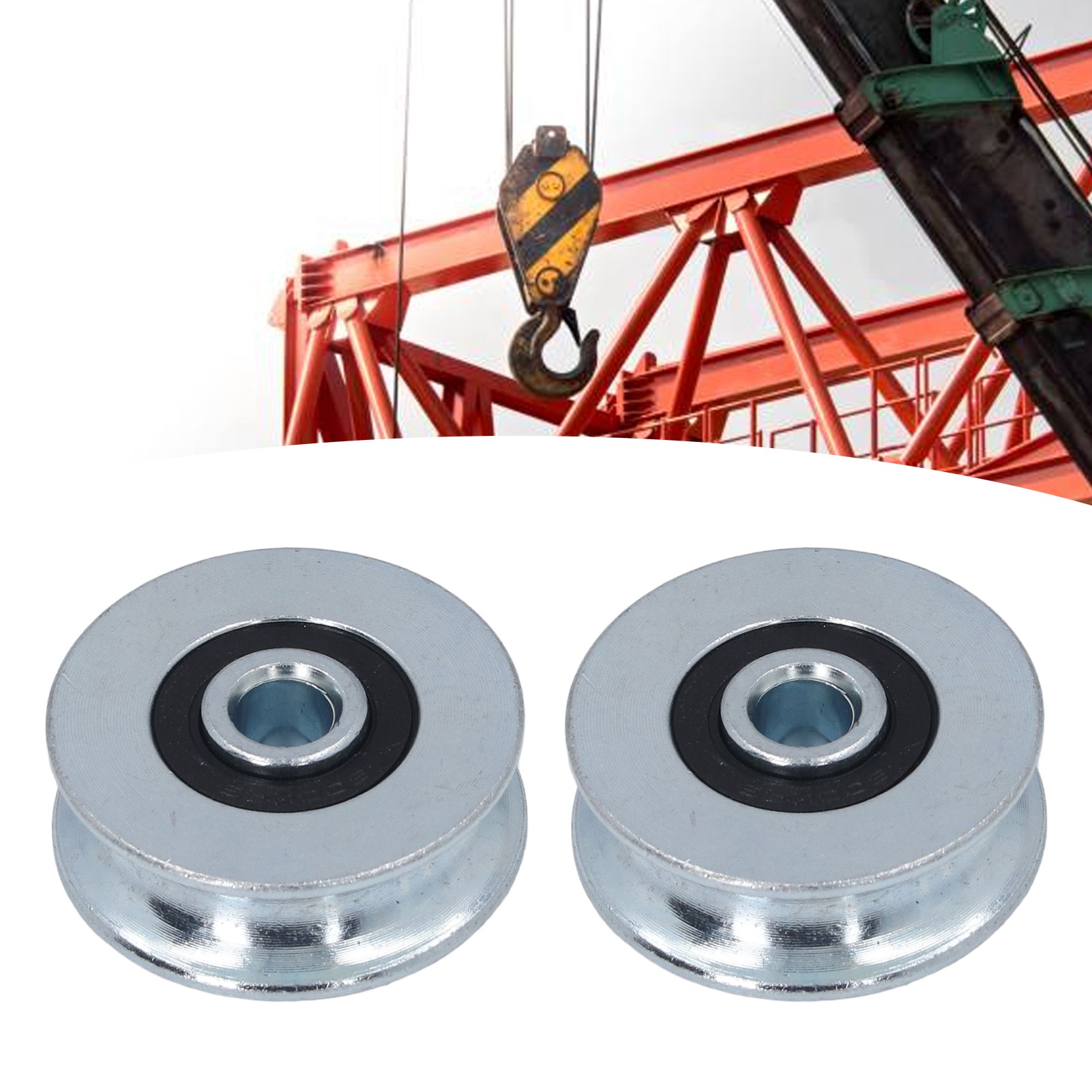 2 szt. Koło pasowe 40mm średni – Snatch Block Pulley 10 Ton recenzja i cena