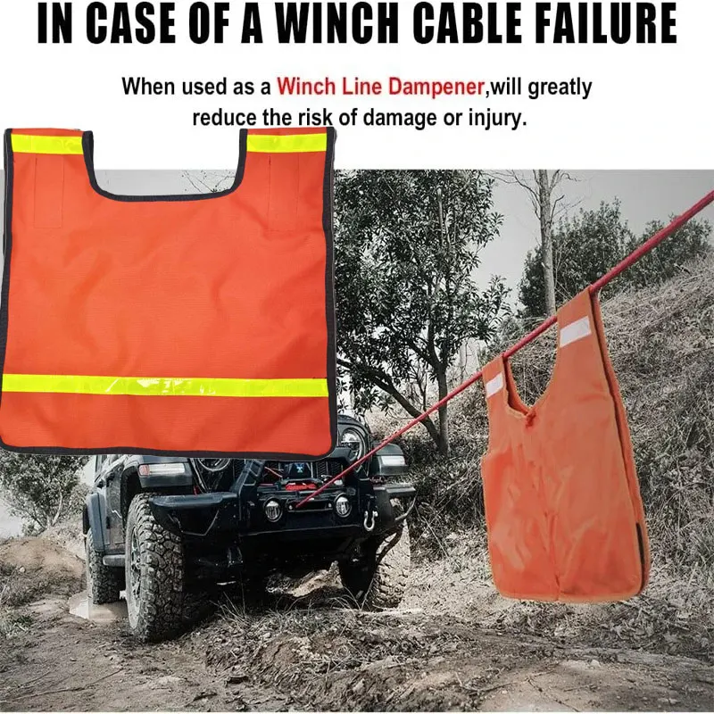Wytrzymały tłumik liny wciągar – Recovery Damper Blanket recenzja i cena