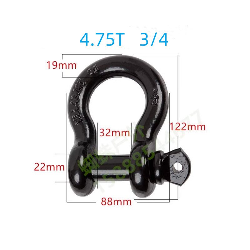 3/4 D Ring shakle laweta hak b – D Ring Shackle 3/4 recenzja i cena