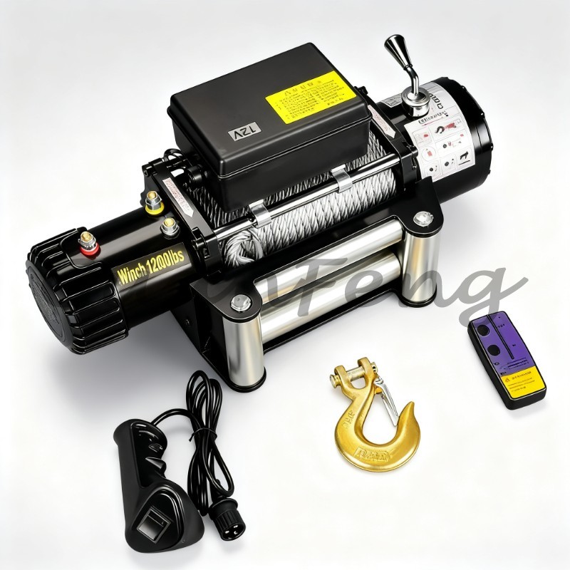 Elektryczna wciągarka, podnośn – Winch 9500Lb Electric 12V recenzja i cena