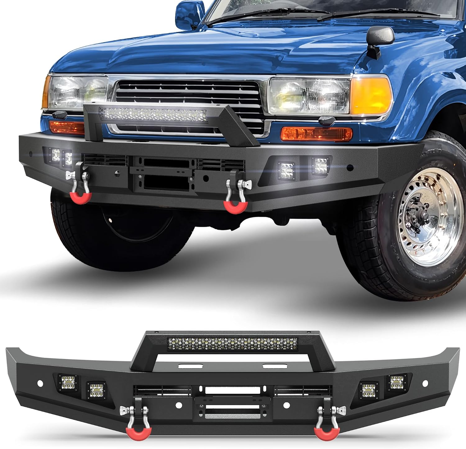 Przedni zderzak off-roadowy ty – Winch Bumper Mount Plate recenzja i cena