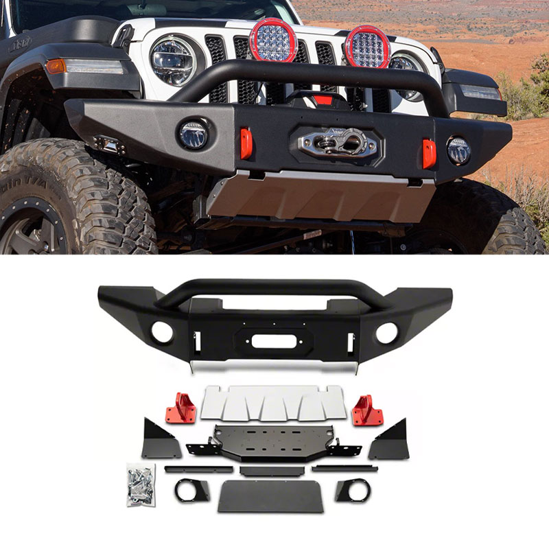 Stalowy, czarny, sportowy prze – Winch Bumper Mount Plate recenzja i cena