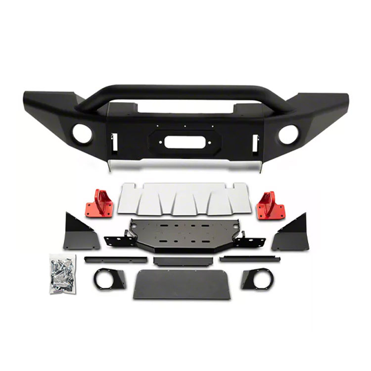 Stalowy, czarny, sportowy prze – Winch Bumper Mount Plate recenzja i cena