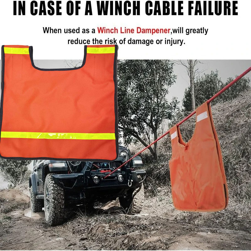 Koc tłumiący liny wyciągarki P – Recovery Damper Blanket recenzja i cena