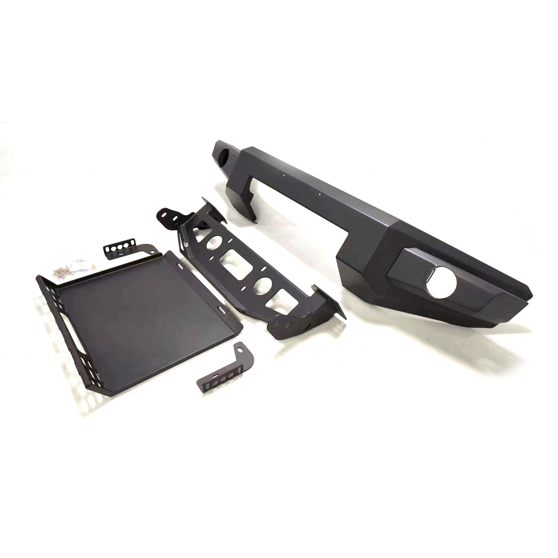 Teksturowany czarny przedni zd – Winch Bumper Mount Plate recenzja i cena