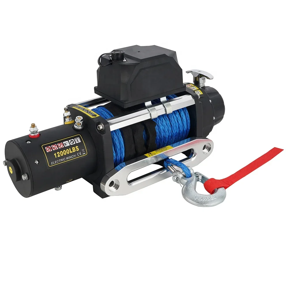Wodoodporna wciągarka elektryc – Winch 12000Lb Synthetic Rope recenzja i cena