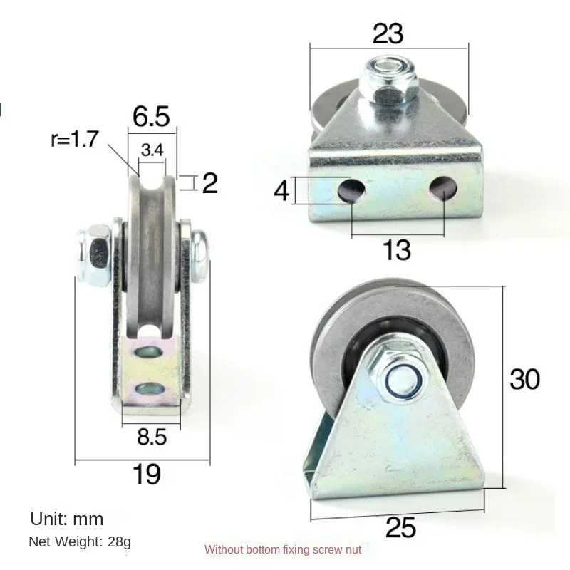 Kółka wspornikowego 6*33*8mm u – Snatch Block Pulley 10 Ton recenzja i cena